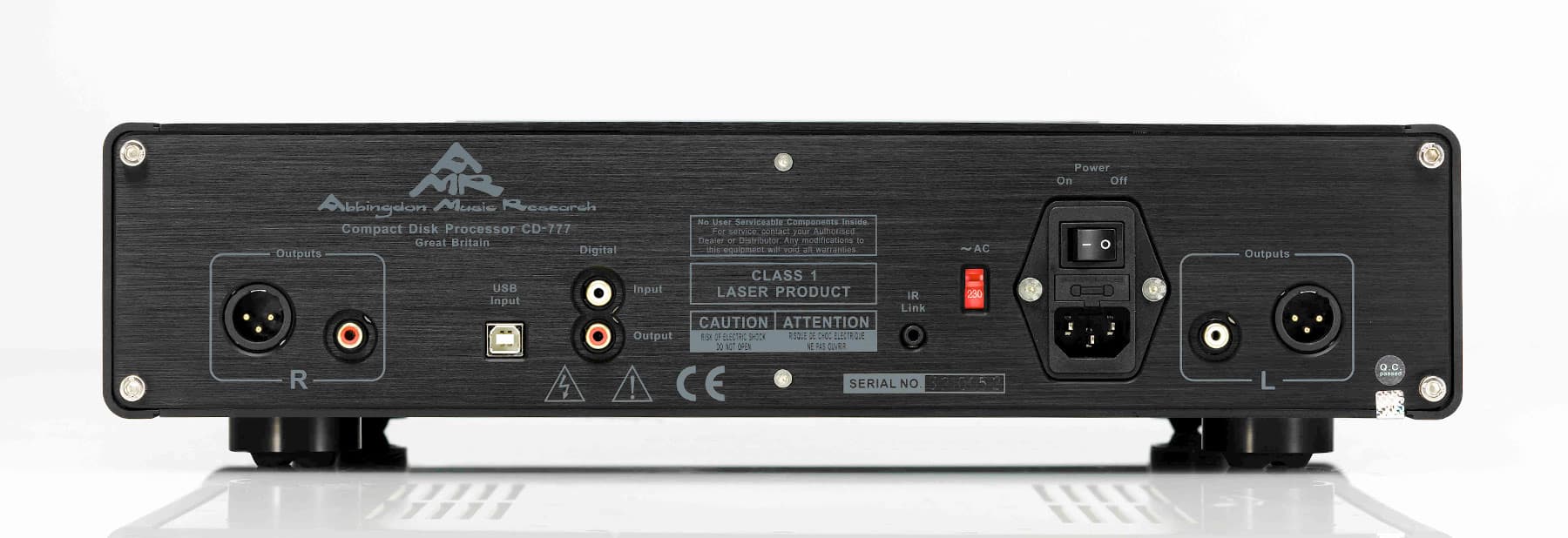 USB and S/PDIF input.